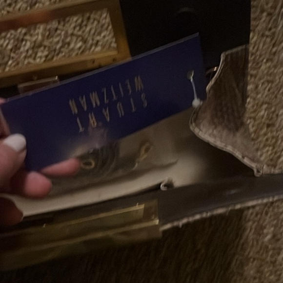 Stuart Weitzman python clutch - Picture 6 of 8